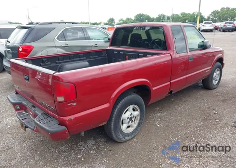 2002 Chevrolet S-10 Ls z USA, uszkodzony, nr VIN 1GCDT19W428230487